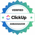ClickUp Ambassador Badge